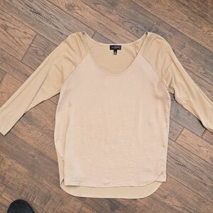 The Limited Light Beige/Gold Top